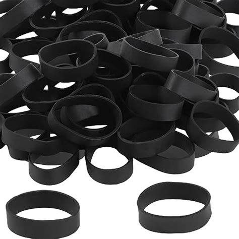 heavy duty black rubber bands.